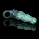 8.26in Moonbound Hound Silicone Hollow Cock Sleeve Dildo For Male Toy