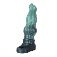 8.26in Moonbound Hound Silicone Hollow Cock Sleeve Dildo For Male Toy