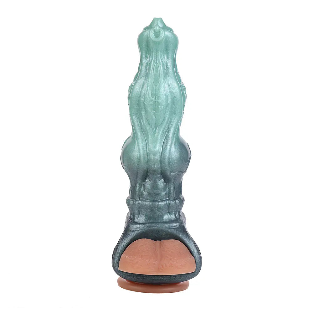 8.26in Moonbound Hound Silicone Hollow Cock Sleeve Dildo For Male Toy