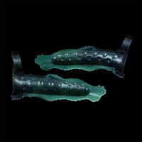 8.26in Moonbound Hound Silicone Hollow Cock Sleeve Dildo For Male Toy