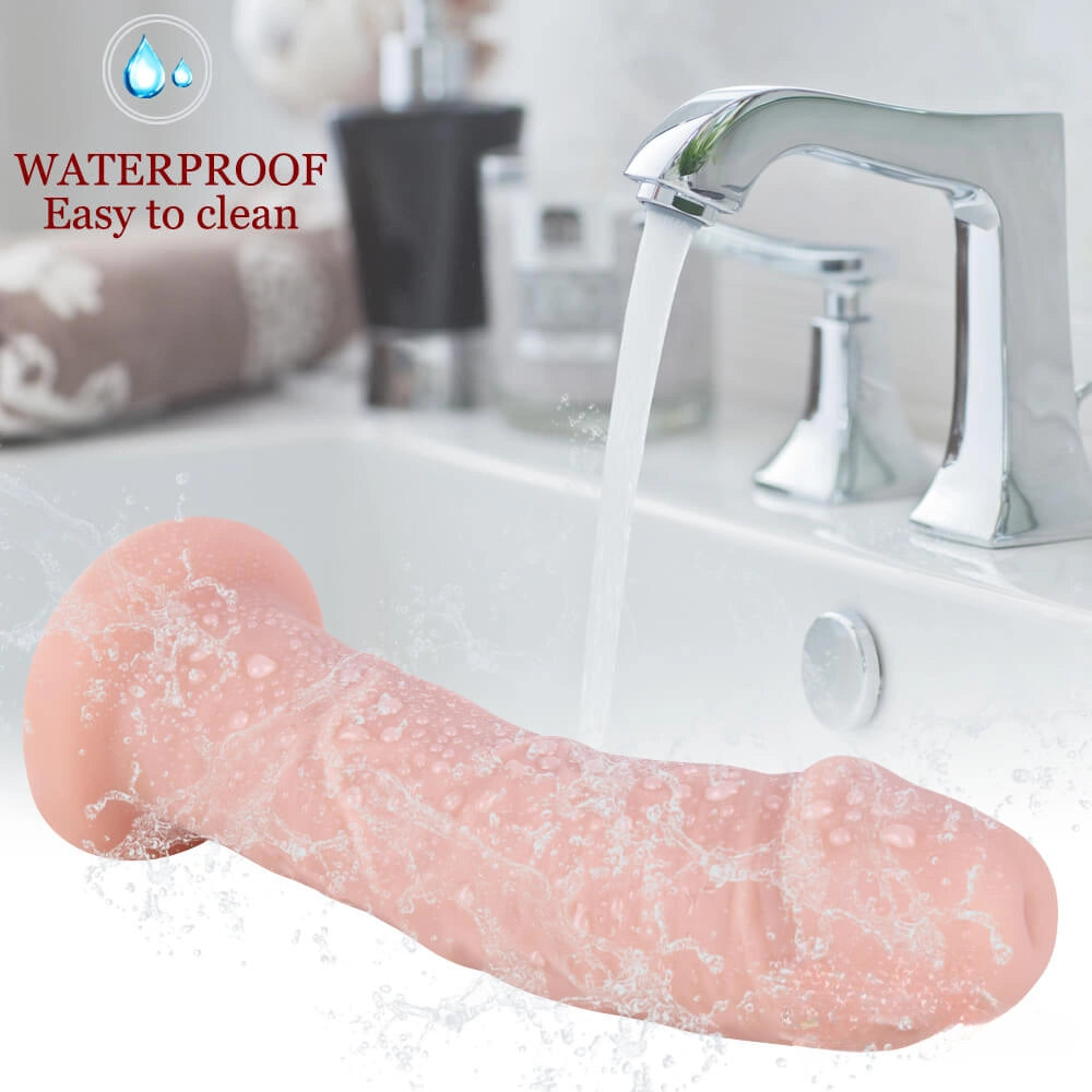 8.26in No Eggs Penis Dildo For Strapons Women Sex Toy