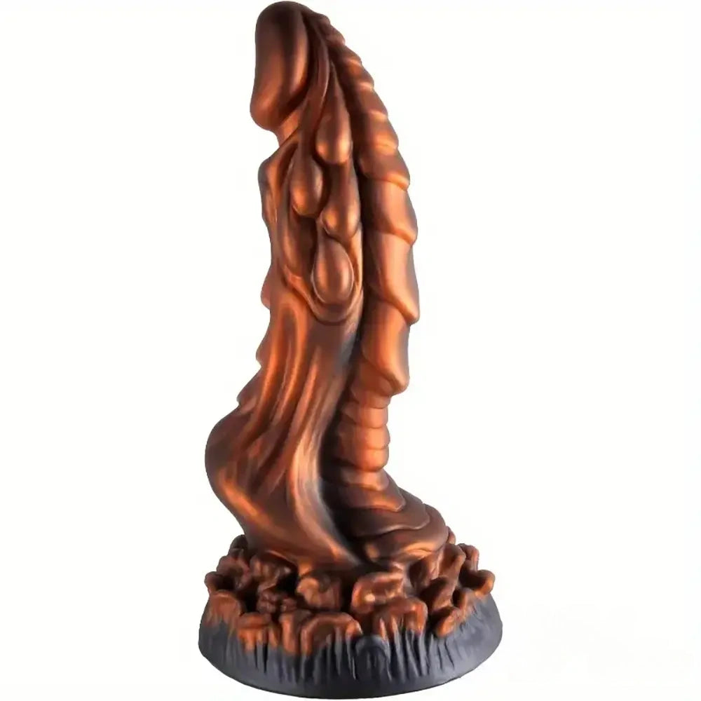8.26in Premium Dragon Big Silicone Soft Dildo For Women Men Couple Sex