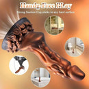 8.26in Premium Dragon Big Silicone Soft Dildo For Women Men Couple Sex