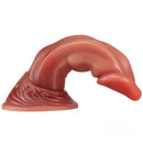 8.26in Real Feeling Lifelike Dildo With Cloud Design Base Adult Toy