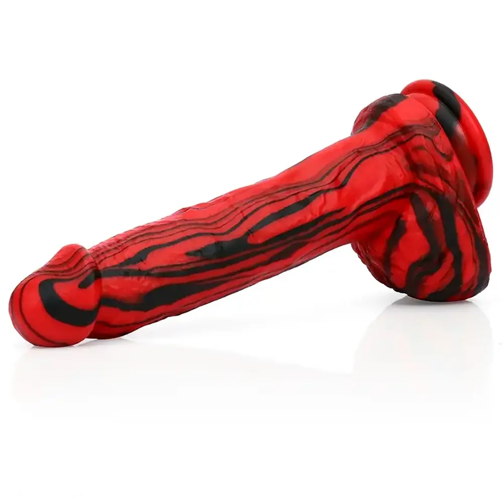 8.26in Realistic Body-Safe Silicone Dildo For G-Spot Anal Stimulation