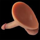 8.26in Realistic Liquid Silicone Soft Big Dildo Unisex Adult Sex Toy