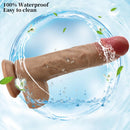 8.26in Sex Equipment Female Masturbation Soft Silicone Dildo