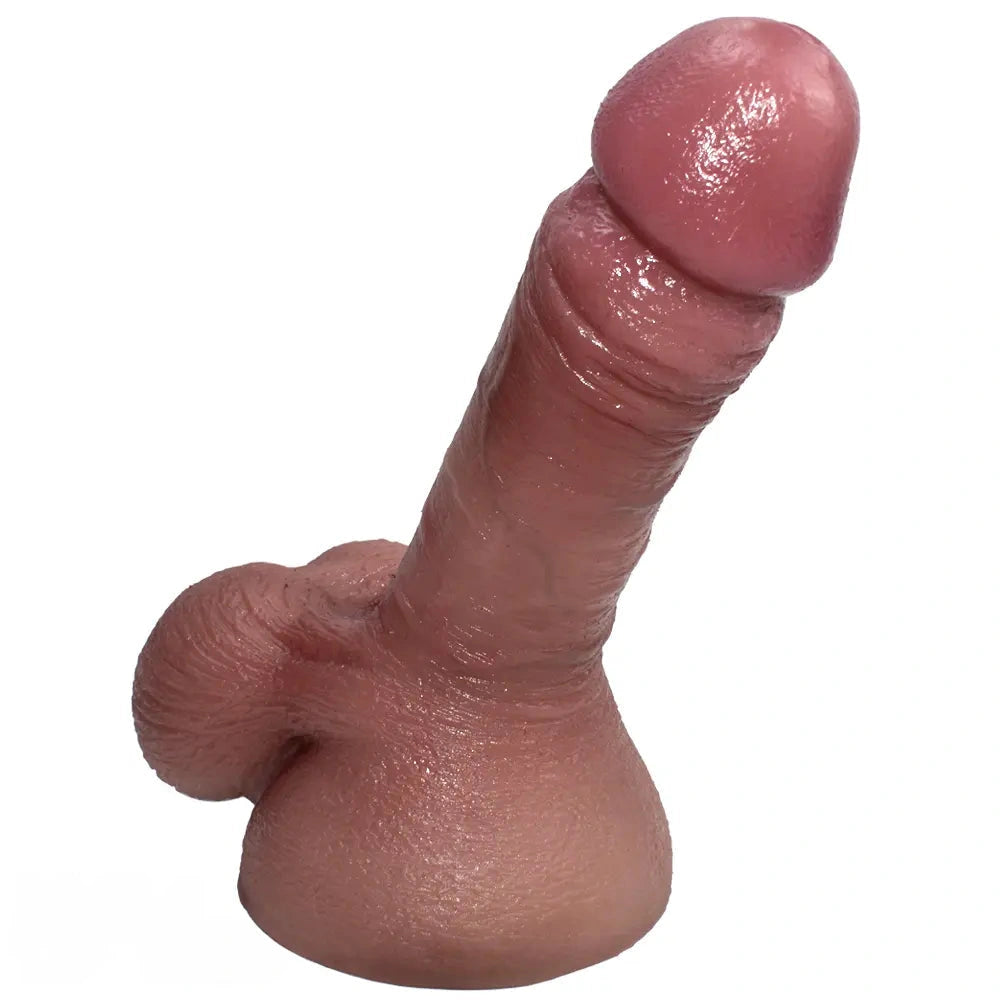 8.26in Silicone Soft Realistic Feel Like Skin Dildo Adult Female Sex Toy