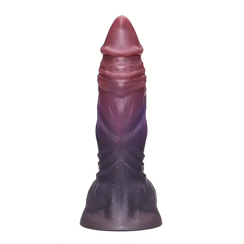 8.26in Silicone Weird Soft Realistic Penis Monster Cock Big Dildo