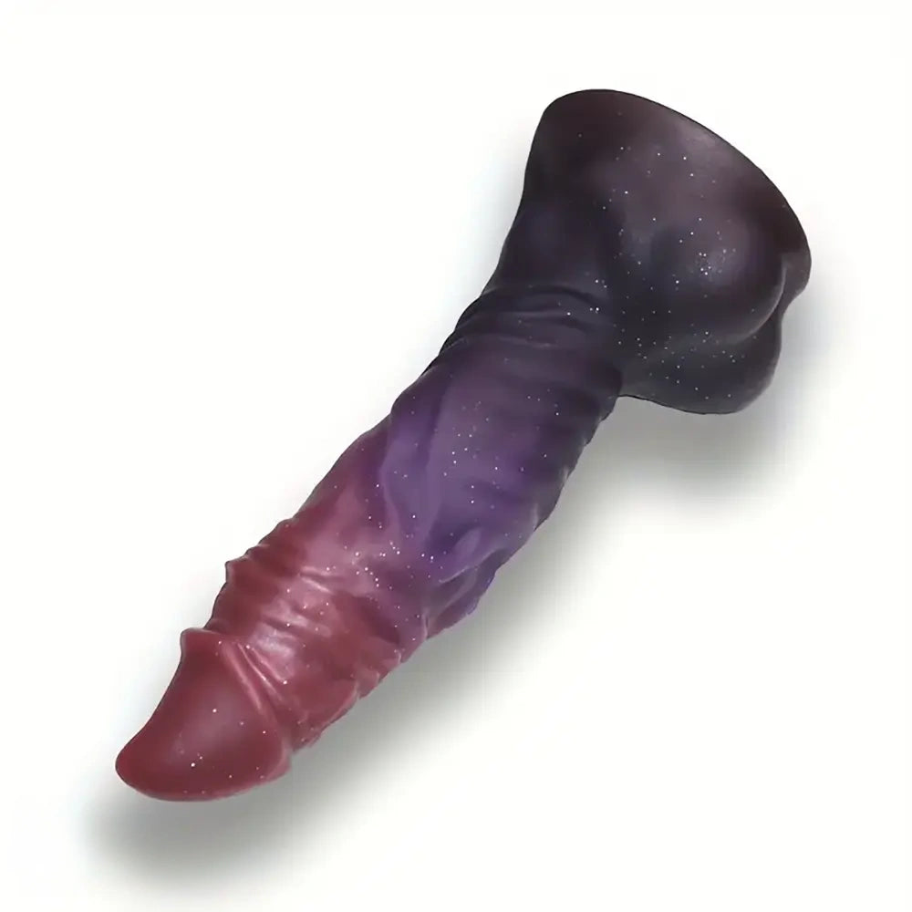 8.26in Silicone Weird Soft Realistic Penis Monster Cock Big Dildo