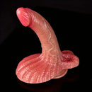 8.26in Soft Real Big Looking Silicone Women Dildo For Hand-Free Sex Play