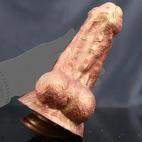 8.26in Super Huge Thick Realistic Big Silicone Dildo Vaginal Massager