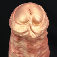 8.26in Super Huge Thick Realistic Big Silicone Dildo Vaginal Massager