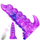 8.26in Tentacle Vibrating Remote Control Dildo Erotic Stimulation Device