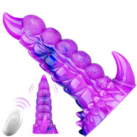 8.26in Tentacle Vibrating Remote Control Dildo Erotic Stimulation Device