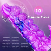 8.26in Tentacle Vibrating Remote Control Dildo Erotic Stimulation Device