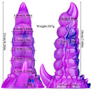 8.26in Tentacle Vibrating Remote Control Dildo Erotic Stimulation Device