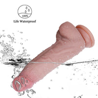 8.26in Thick Body Small Glans Realistic Dildo For Women Lesbian Toy