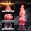 8.26in Wolf Animal Double Layer Silicone Soft Dildo Men Ass Sex Toy