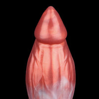 8.26in Wolf Animal Double Layer Silicone Soft Dildo Men Ass Sex Toy