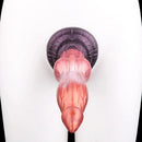 8.26in Wolf Animal Double Layer Silicone Soft Dildo Men Ass Sex Toy