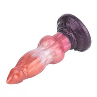 8.26in Wolf Animal Double Layer Silicone Soft Dildo Men Ass Sex Toy