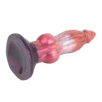 8.26in Wolf Animal Double Layer Silicone Soft Dildo Men Ass Sex Toy