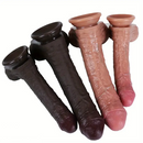 8.27in 10.24in Realistic Silicone Soft Uncut Dildo For Vaginal Sex Toy