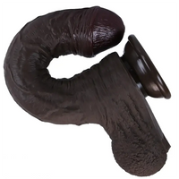 8.27in 10.24in Realistic Silicone Soft Uncut Dildo For Vaginal Sex Toy