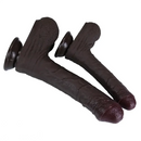 8.27in 10.24in Realistic Silicone Soft Uncut Dildo For Vaginal Sex Toy