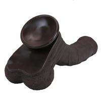 8.27in 10.24in Realistic Silicone Soft Uncut Dildo For Vaginal Sex Toy
