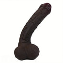 8.27in 10.24in Realistic Silicone Soft Uncut Dildo For Vaginal Sex Toy