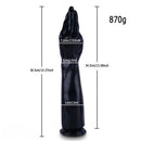 8.27in 13.19in 14.37in Big Hand Fist Thick Dildo For Anal Clit Expansion
