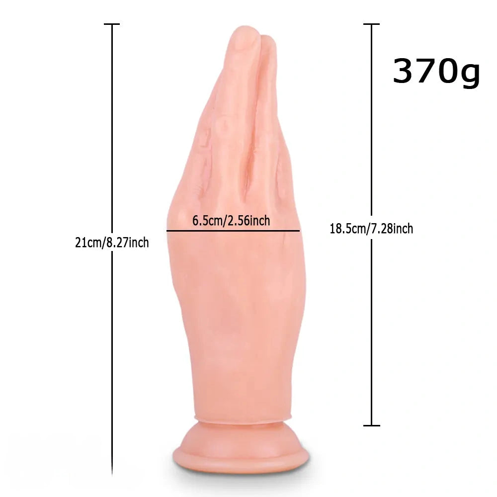 8.27in 13.19in 14.37in Big Hand Fist Thick Dildo For Anal Clit Expansion