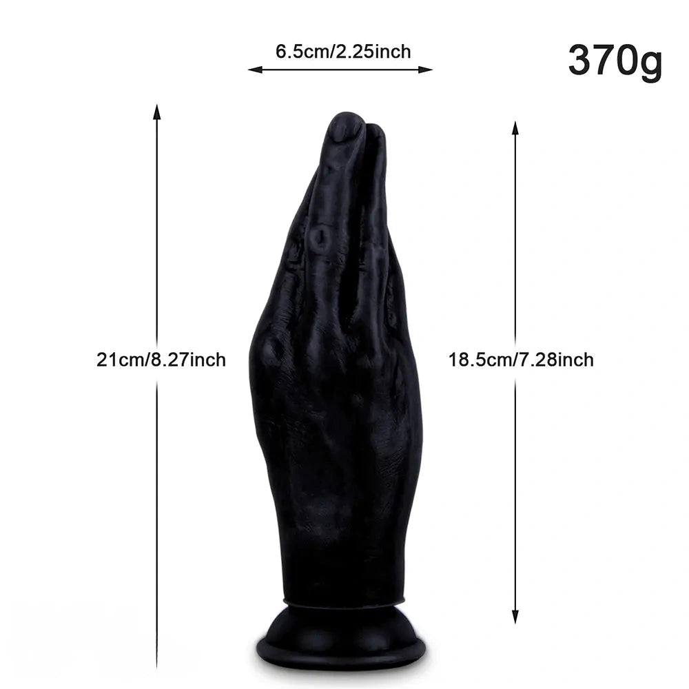 8.27in 13.19in 14.37in Big Hand Fist Thick Dildo For Anal Clit Expansion