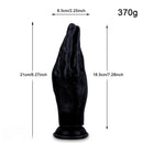 8.27in 13.19in 14.37in Big Hand Fist Thick Dildo For Anal Clit Expansion