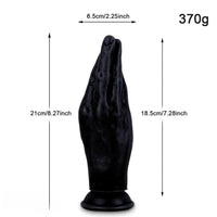 8.27in 13.19in 14.37in Big Hand Fist Thick Dildo For Anal Clit Expansion