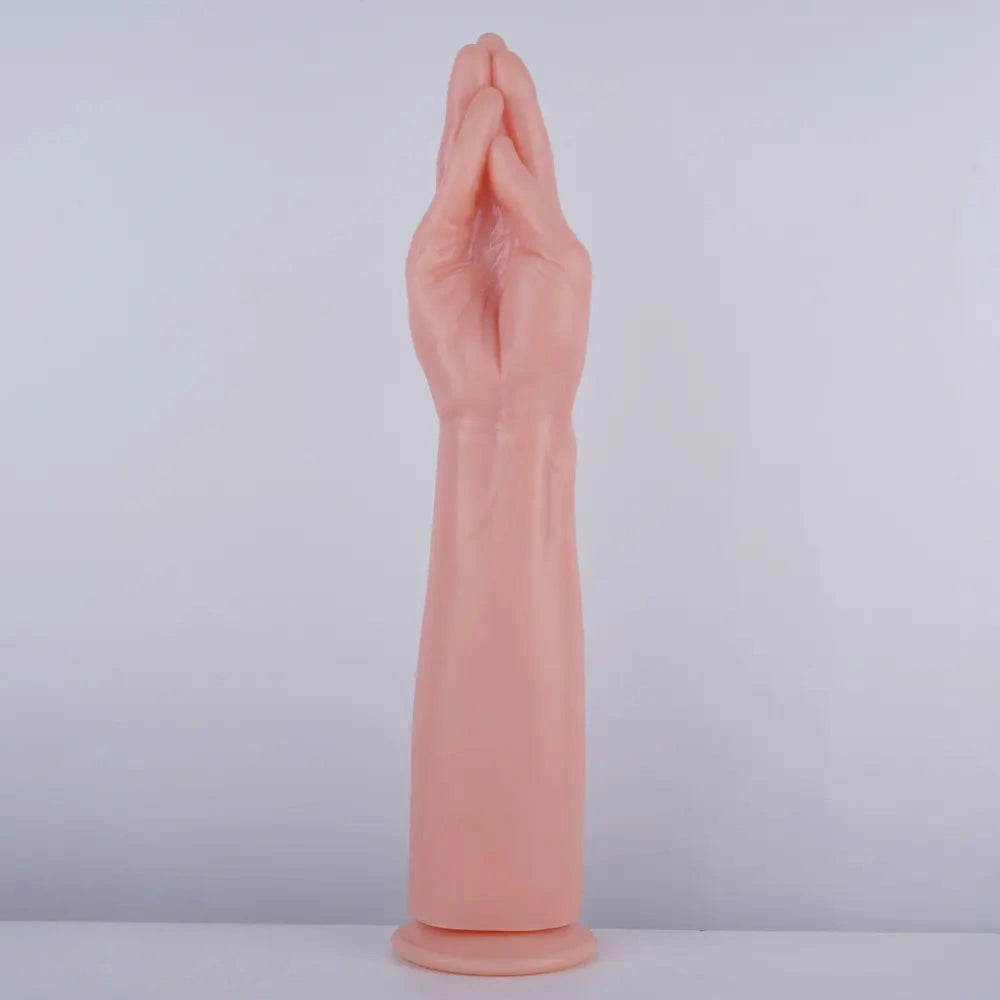 8.27in 13.19in 14.37in Big Hand Fist Thick Dildo For Anal Clit Expansion