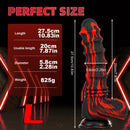 8.27in 9.45in 10.83in SML Silicone Soft Big Animal Horse Odd Penis Dildo