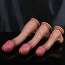 8.27in 9.45in 11.02in Realistic Big Silicone Soft Dildo For Female Pleasure