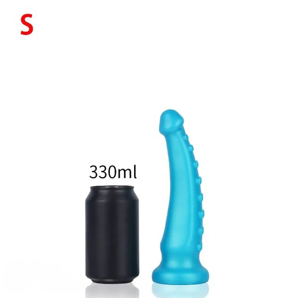 8.27in 9.84in 11.42in 12.99in Silicone Octopus Tentacle Large Dildo