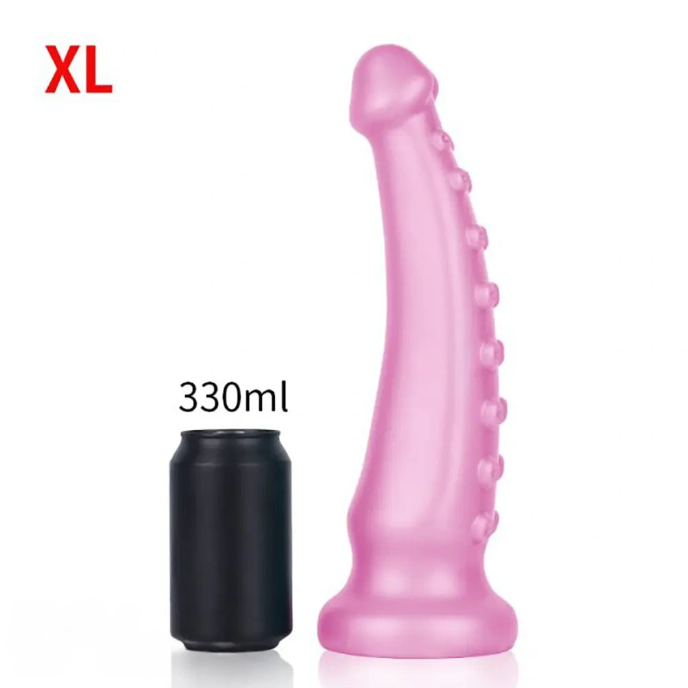 8.27in 9.84in 11.42in 12.99in Silicone Octopus Tentacle Large Dildo