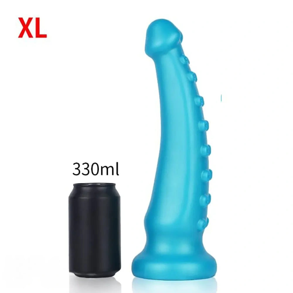8.27in 9.84in 11.42in 12.99in Silicone Octopus Tentacle Large Dildo