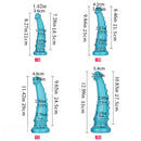 8.27in 9.84in 11.42in 12.99in Silicone Octopus Tentacle Large Dildo