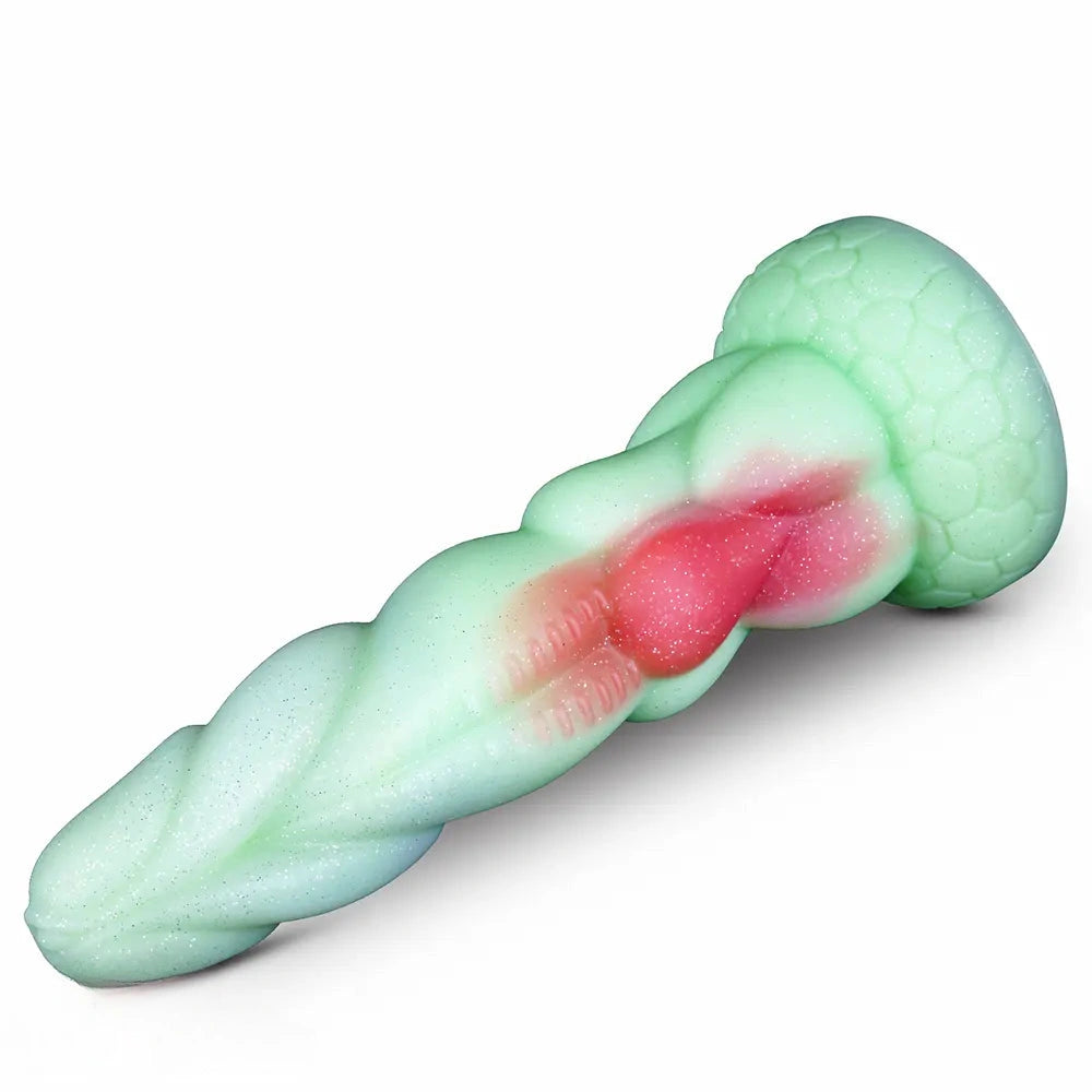 8.27in Animal Alien Liquid Silicone Monster Dildo Masturbator Erotic Tool