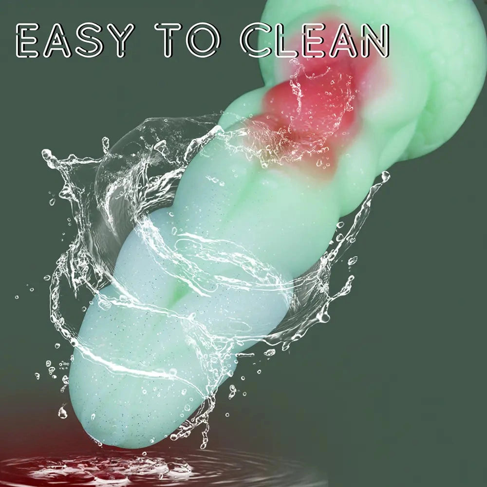 8.27in Animal Alien Liquid Silicone Monster Dildo Masturbator Erotic Tool