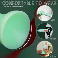 8.27in Animal Alien Liquid Silicone Monster Dildo Masturbator Erotic Tool