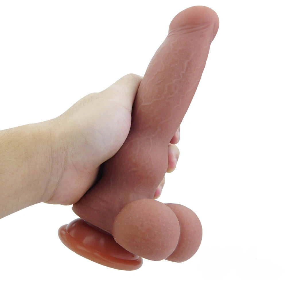 8.27in Animal Dog Real Dildo Odd Women Sex Toy