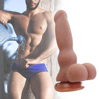 8.27in Animal Dog Real Dildo Odd Women Sex Toy