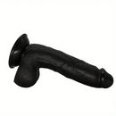 8.27in Big Black Dildo Sex Toy Masturbator For Women Men Masturbator
